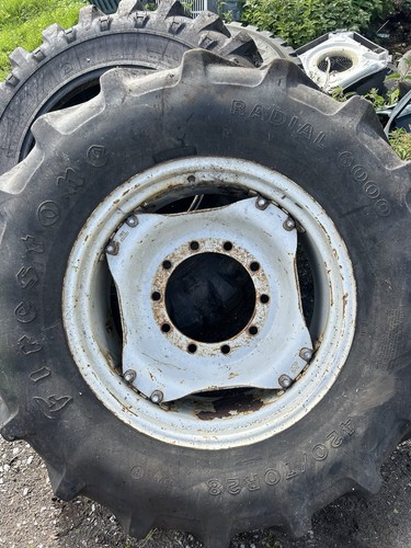 Ford 8630 wheel and firestone - ford,