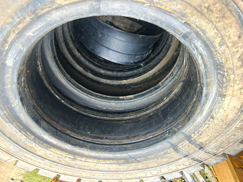 Large heavy duty off - heavy, tyre