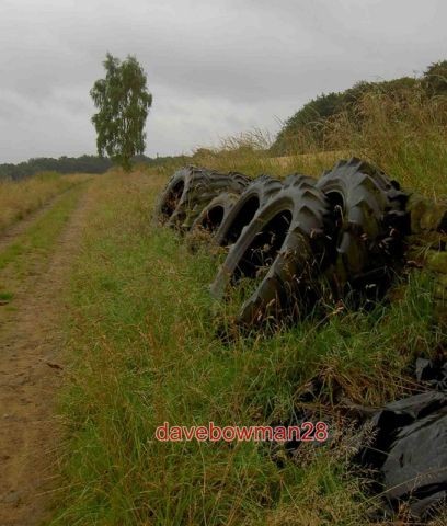 Photo used tractor tyres from - used,