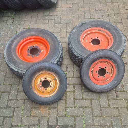 Kubota 410 wheel set - 410,
